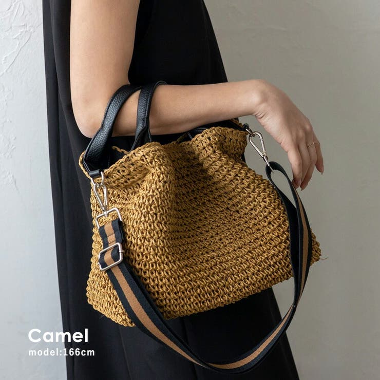 キャメル | ペーパーブレード2WAYトートバッグ | Vita Felice