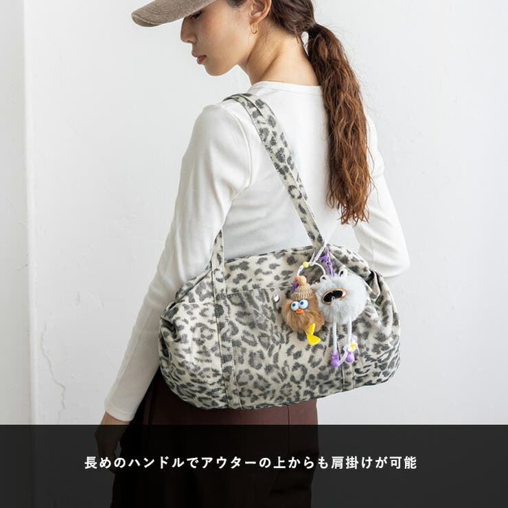 レオパードオーバルトートバッグ | Vita Felice | 詳細画像3 