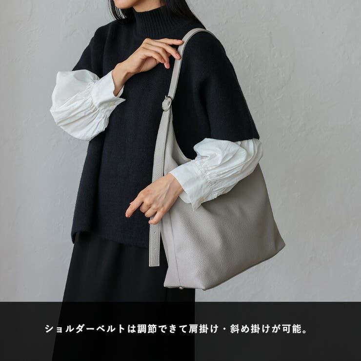 ベルトハンドルワンショルダーバッグ | Vita Felice | 詳細画像3 
