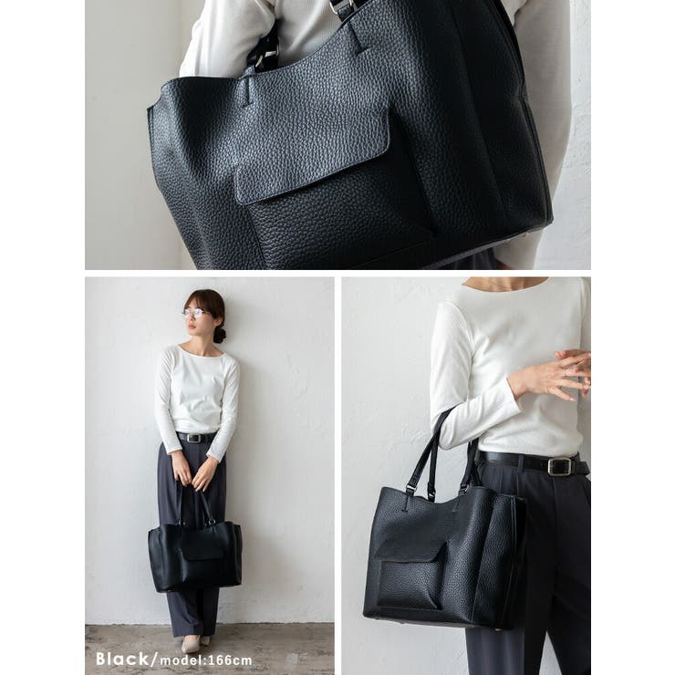 立体ポケット付きビジネスバッグ | Vita Felice | 詳細画像11 