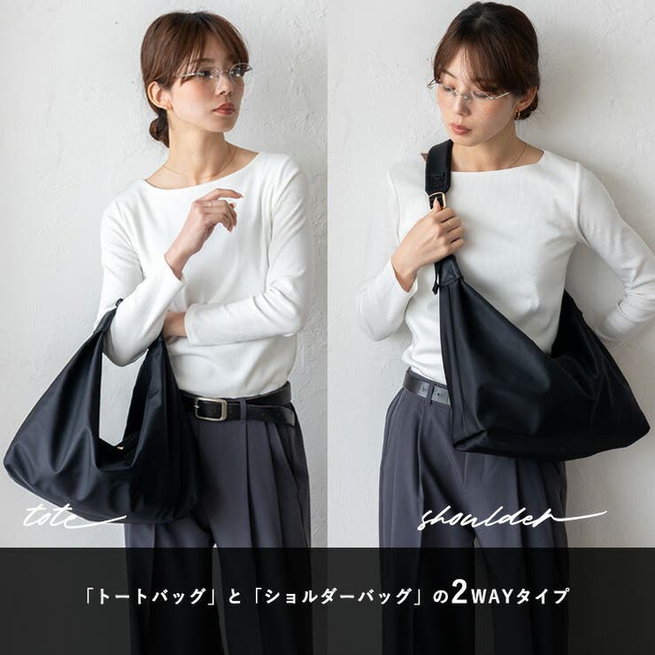 ナイロン2WAYラウンドバッグ | Vita Felice | 詳細画像3 