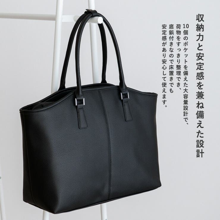 10ポケットユニセックスボストンバッグ | Vita Felice | 詳細画像4 