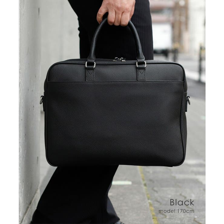 ブラック | 本革ビジネスバッグ | Vita Felice