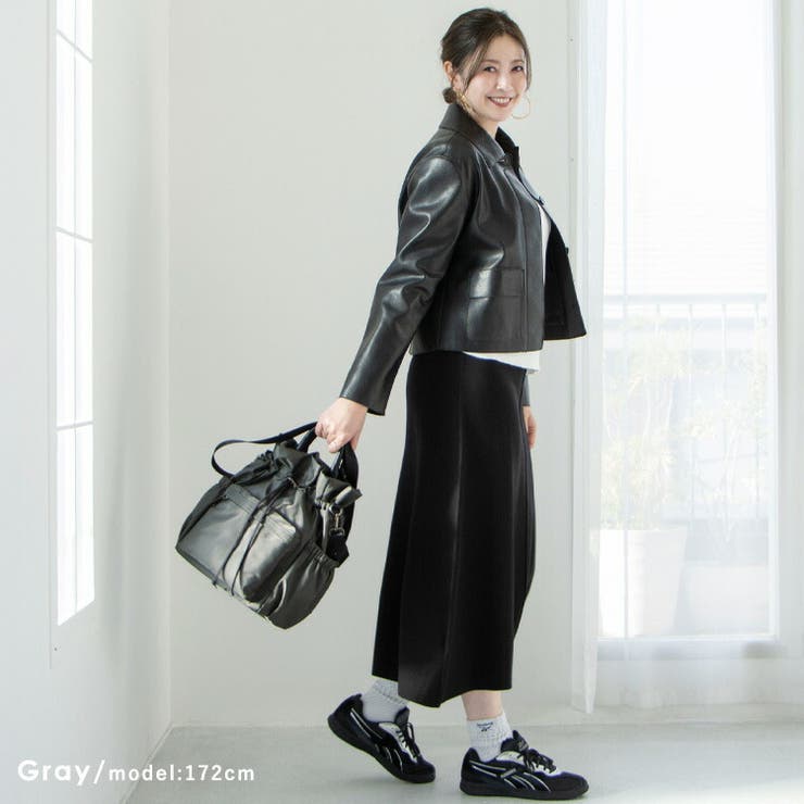 【片瀬那奈さんコラボ】3WAYナイロン巾着バッグ | Vita Felice | 詳細画像12 