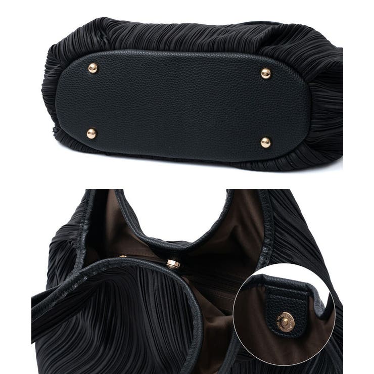 プリーツロングハンドルトートバッグ | Vita Felice | 詳細画像12 