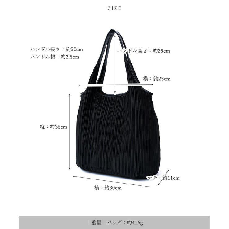 プリーツロングハンドルトートバッグ | Vita Felice | 詳細画像17 