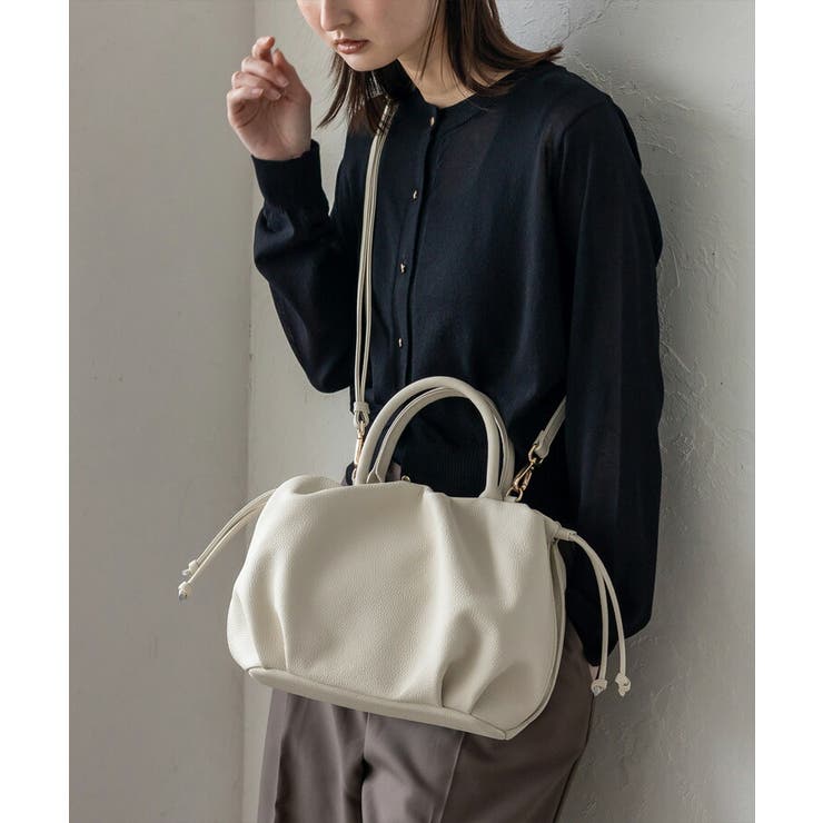 本革巾着2WAYバッグ | Vita Felice | 詳細画像14 