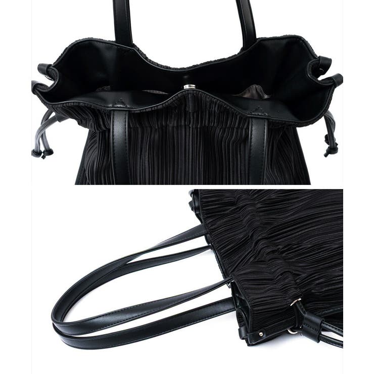 プリーツ巾着トートバッグ | Vita Felice | 詳細画像15 