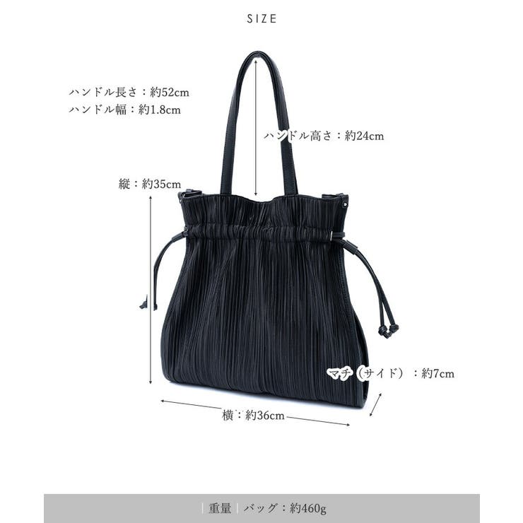 プリーツ巾着トートバッグ | Vita Felice | 詳細画像18 
