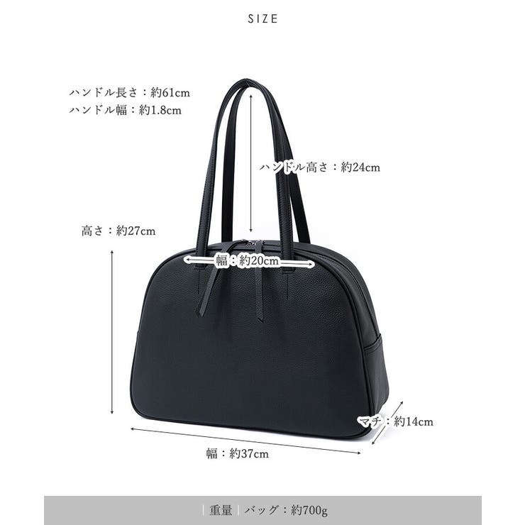 本革ロングハンドルボストンバッグ | Vita Felice | 詳細画像18 