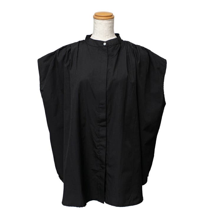 スタンドカラーフレンチスリーブブラウス | Vita Felice | 詳細画像17 