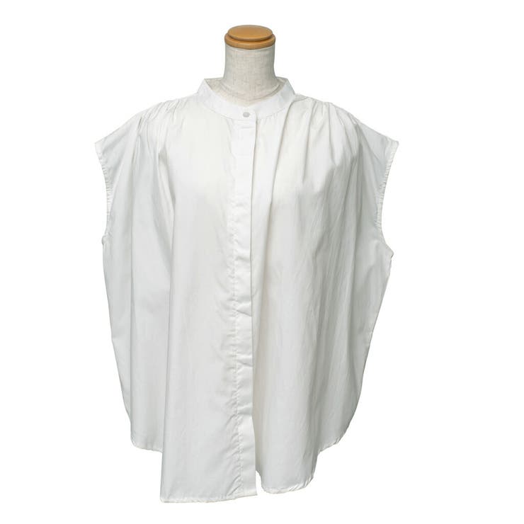 スタンドカラーフレンチスリーブブラウス | Vita Felice | 詳細画像20 