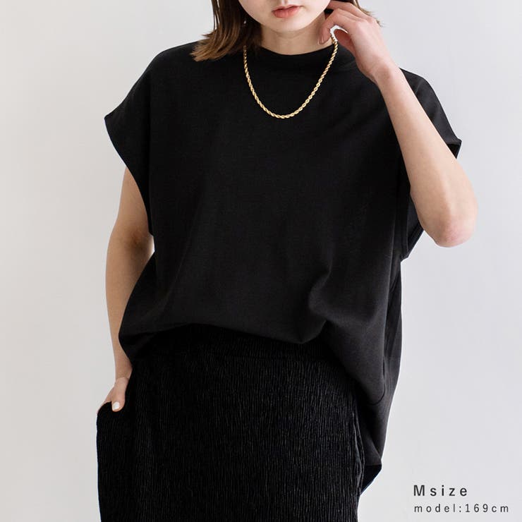 ヘビーウェイトフレンチスリーブTシャツ | Vita Felice | 詳細画像4 