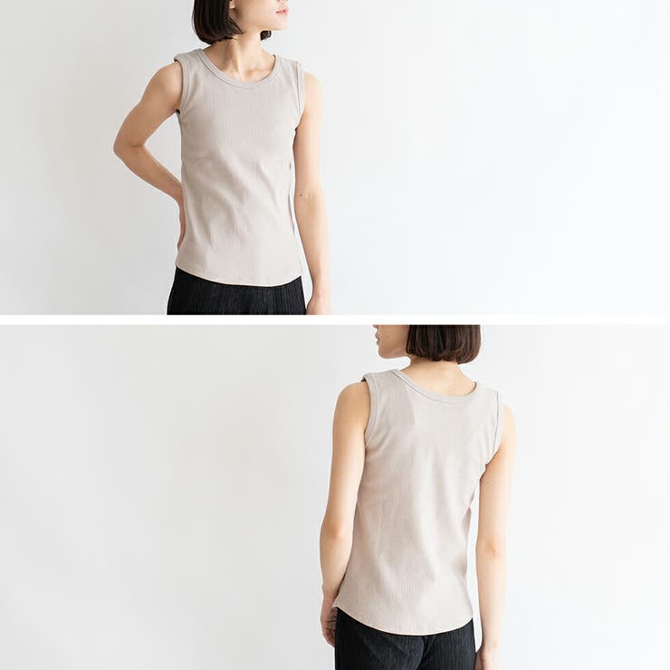 コットンリブタンクトップ | Vita Felice | 詳細画像13 