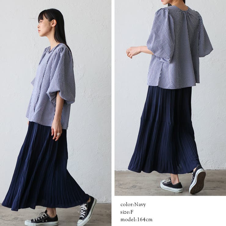 プリーツティアードスカート | Vita Felice | 詳細画像11 