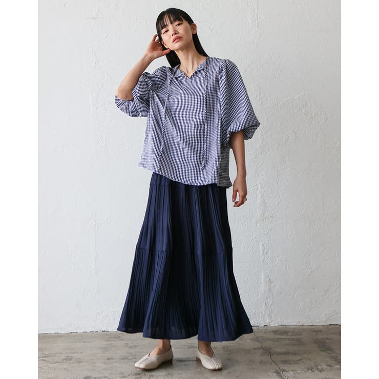 プリーツティアードスカート | Vita Felice | 詳細画像13 