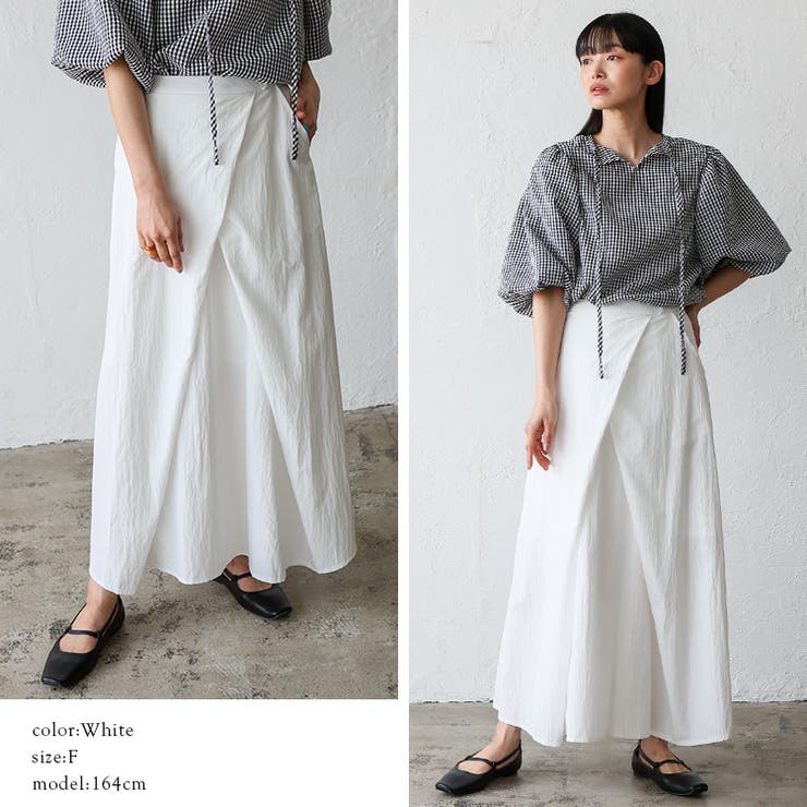 フロントタックスカート | Vita Felice | 詳細画像8 