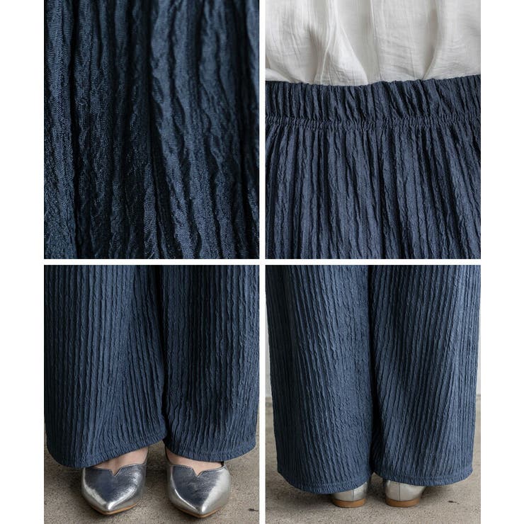 リラックスプリーツパンツ | Vita Felice | 詳細画像14 