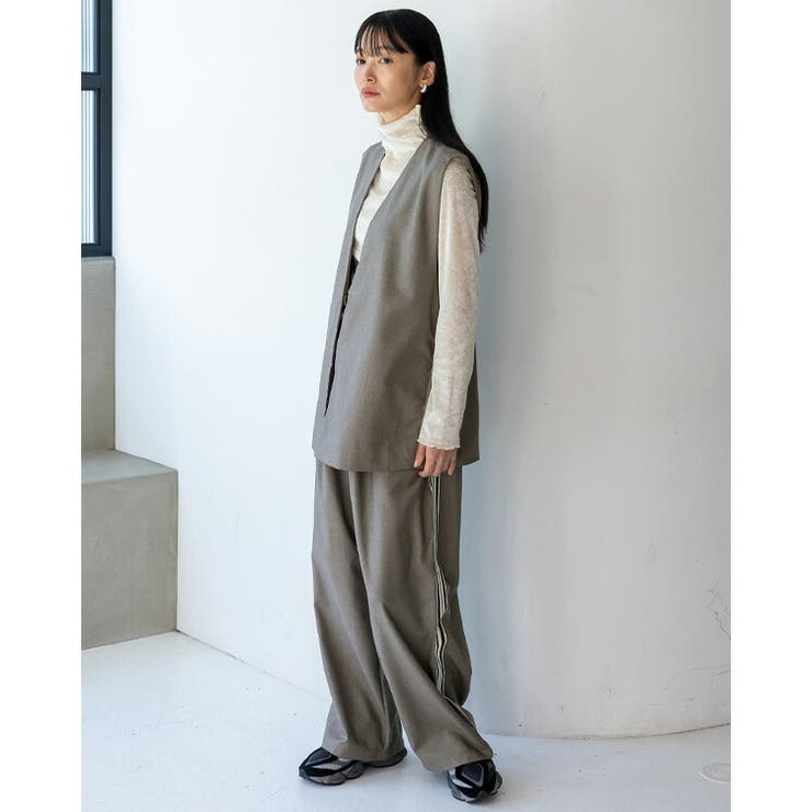 オーバーサイズベスト（セットアップ対応） | Vita Felice | 詳細画像11 