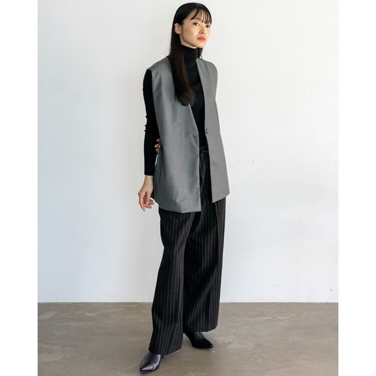 オーバーサイズベスト（セットアップ対応） | Vita Felice | 詳細画像14 