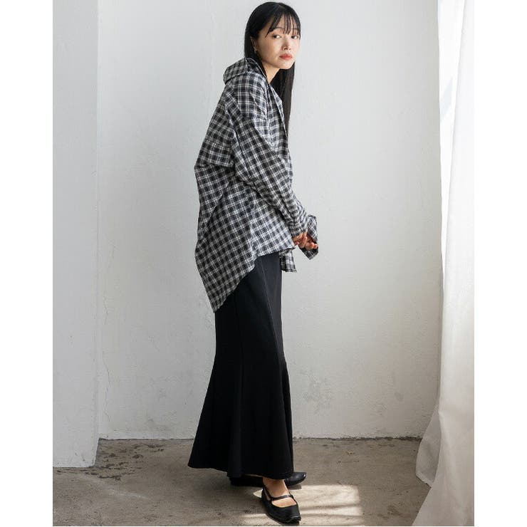 オーバーサイズタータンチェックシャツ | Vita Felice | 詳細画像6 