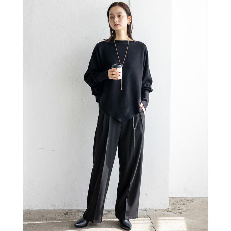 イレギュラーヘムドルマンスリーブトップス | Vita Felice | 詳細画像8 