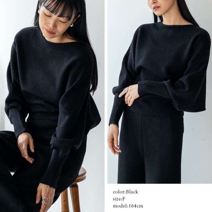 ボートネックドルマンスリーブトップス | Vita Felice | 詳細画像6 