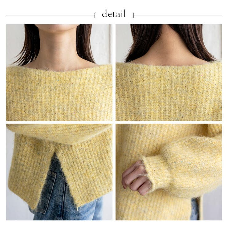 スパンコールラメニットトップス | Vita Felice | 詳細画像12 