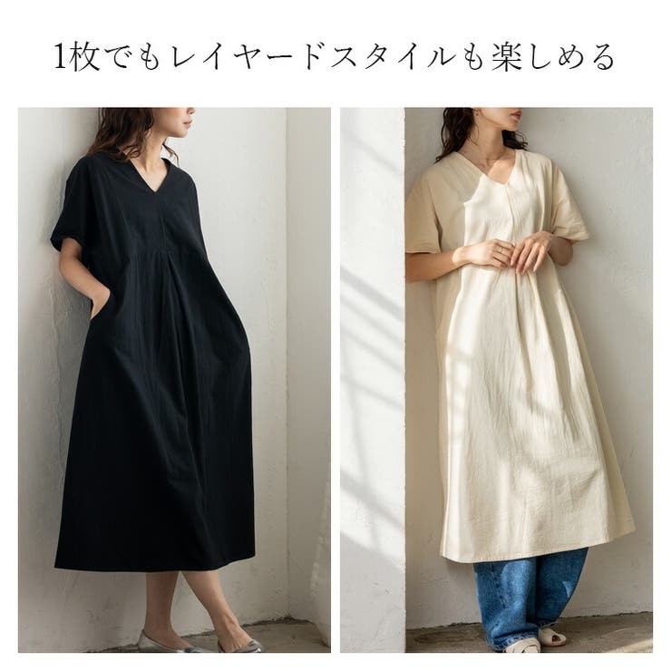 シワ加工マキシワンピース | Vita Felice | 詳細画像6 