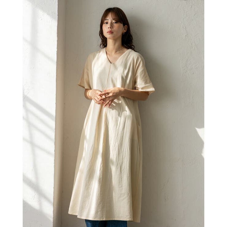 シワ加工マキシワンピース | Vita Felice | 詳細画像12 