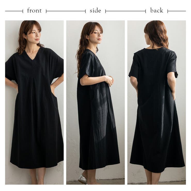 シワ加工マキシワンピース | Vita Felice | 詳細画像13 