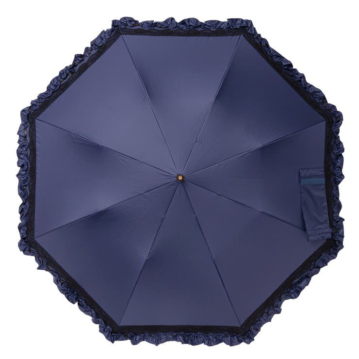 新品　ハンウェイ　グレー　雨傘　ジュネ　フリル HAN0120S0023_pz_a062.jpg