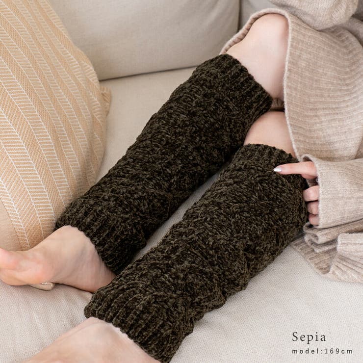 裏ボアレッグウォーマー[品番：VI000007159]｜Vita Felice