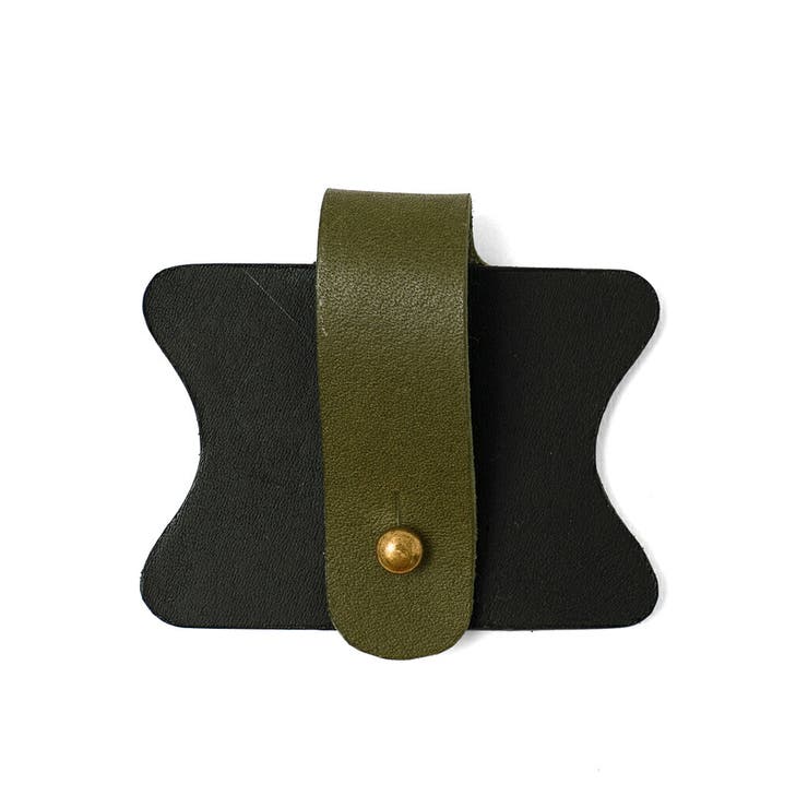 カーキ | 【日本製】本革イヤホンクリップ | Vita Felice