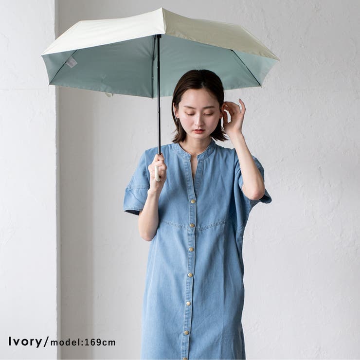 インナーカラー晴雨兼用ミニ折りたたみ傘（親骨50cm） | Vita Felice | 詳細画像15 