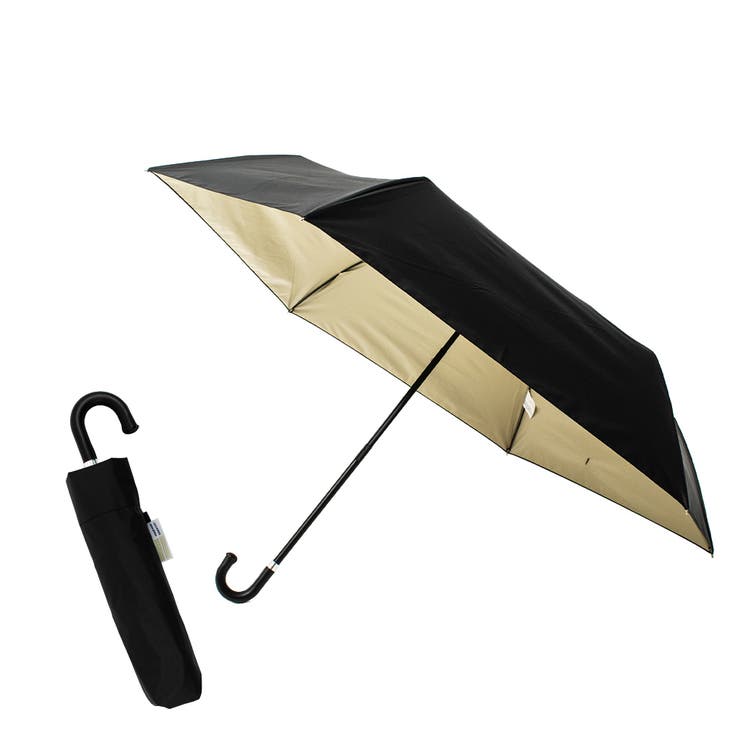 インナーカラー晴雨兼用ミニ折りたたみ傘(親骨50cm)[品番 インナーカラー晴雨兼用ミニ折りたたみ傘(親骨50cm)[品番