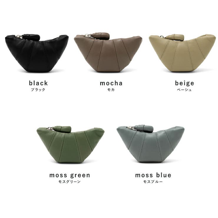 羊革クロワッサン型ポーチ | Vita Felice | 詳細画像8 