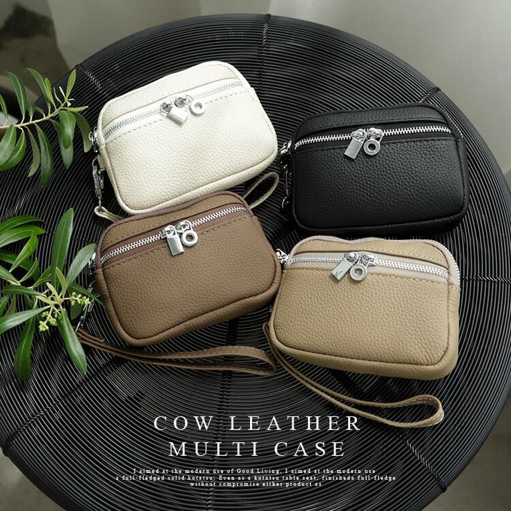 牛革マルチケース（ミニストラップ付き） | Vita Felice | 詳細画像1 