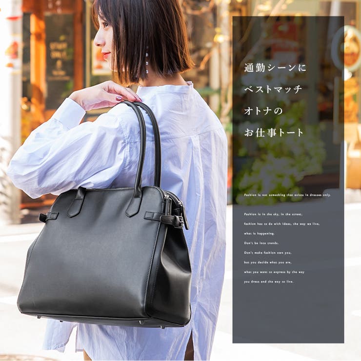 ダブルジップロングハンドルボストントート | Vita Felice | 詳細画像3 