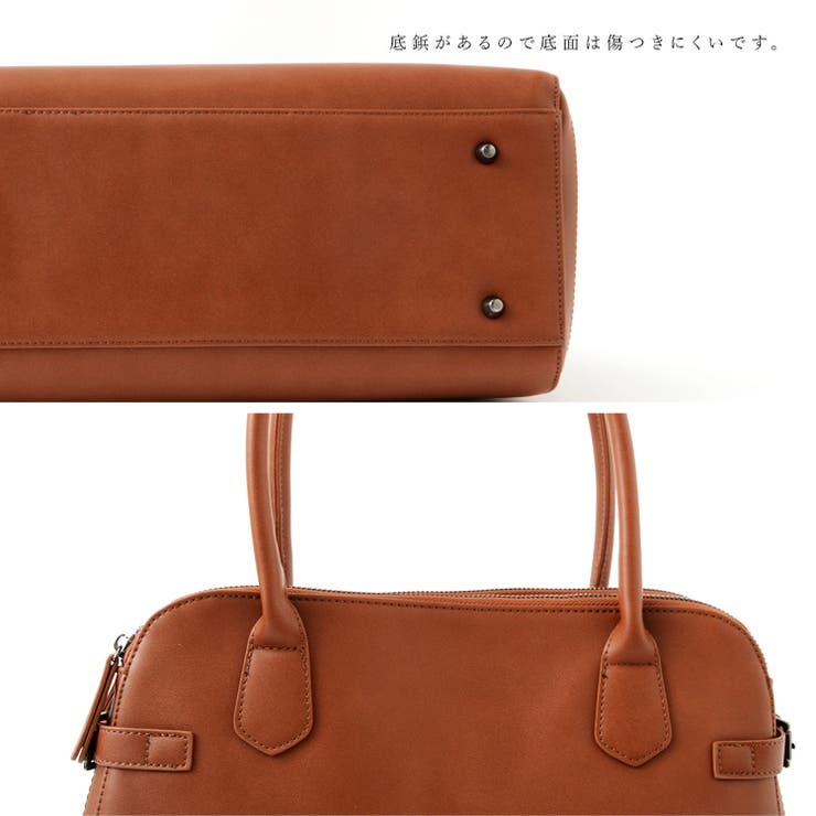 ダブルジップロングハンドルボストントート | Vita Felice | 詳細画像20 