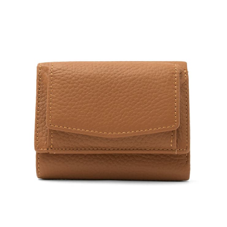 ブラウン | 【スキミング防止】本革スクエアミニウォレット | Vita Felice