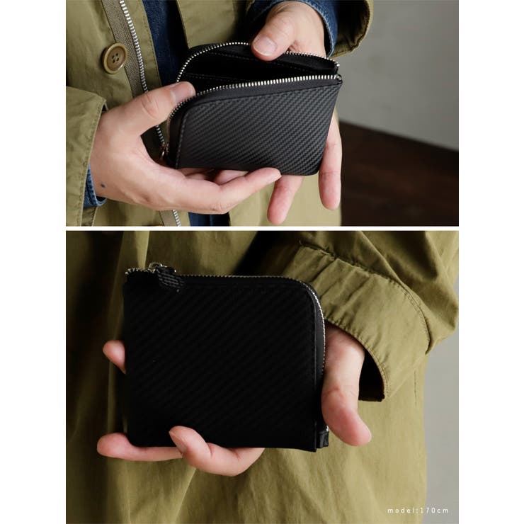 【スキミング防止】L字ファスナースリムミニウォレット | Vita Felice | 詳細画像20 