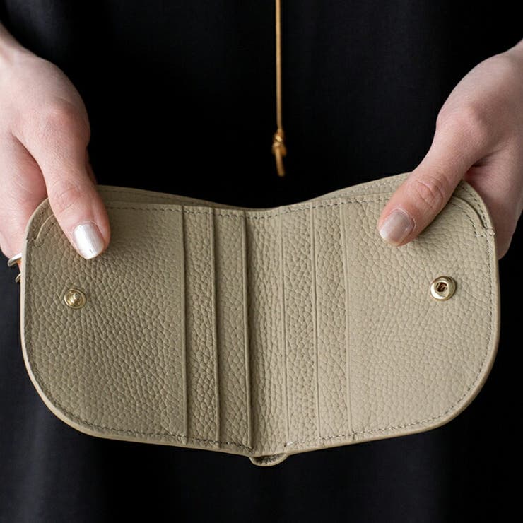 本革ラウンドスリムミニウォレット | Vita Felice | 詳細画像3 