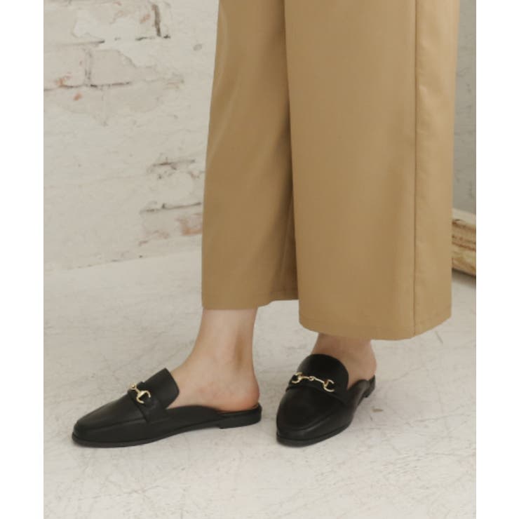 ブラックPU | Vivian ローファー レディース | VIVIAN COLLECTION