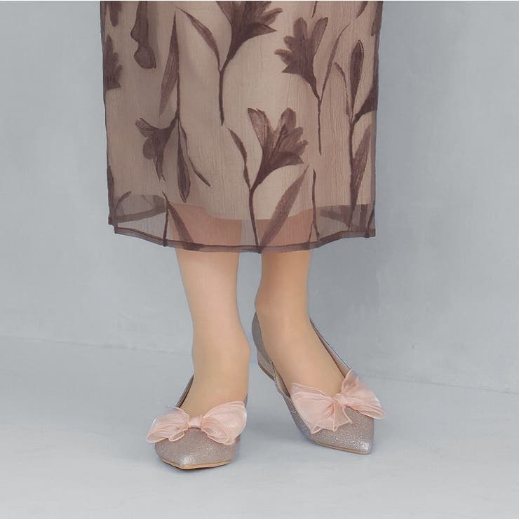 キラキラグリッターリボンパンプス | VIVIAN COLLECTION | 詳細画像19 