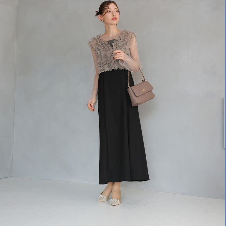 ビジューパール飾りグリッターレースパンプス | VIVIAN COLLECTION | 詳細画像16 