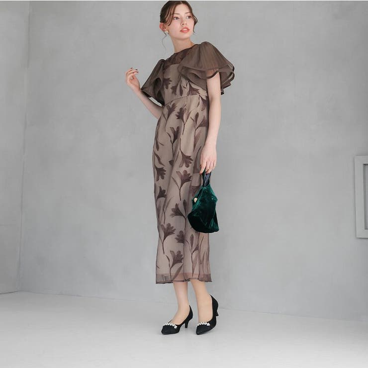 ビジューパール飾りグリッターレースパンプス | VIVIAN COLLECTION | 詳細画像8 