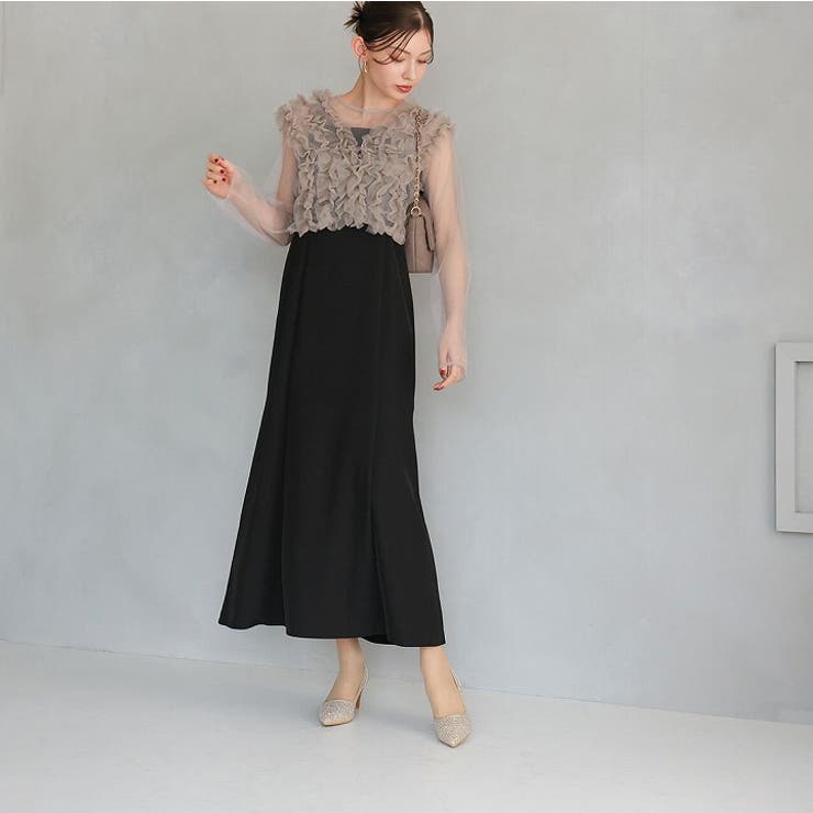 キラキラグリッターチュールパンプス | VIVIAN COLLECTION | 詳細画像12 