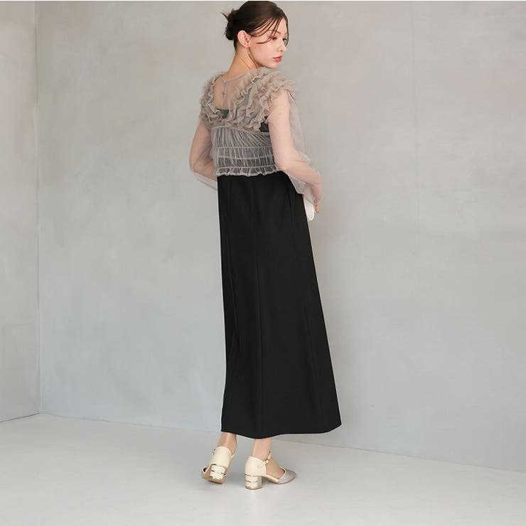 キラキラグリッターチャンキーヒールセパレートパンプス | VIVIAN COLLECTION | 詳細画像17 