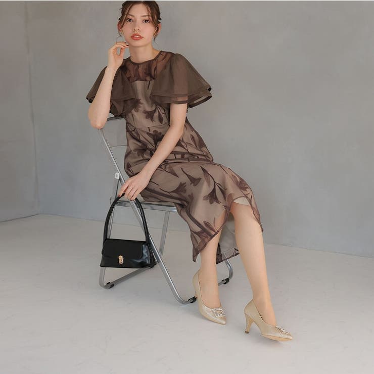 ポインテッドトゥビジューバックルパンプス | VIVIAN COLLECTION | 詳細画像13 